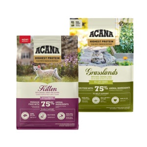 [유통기한 2026.03~] 아카나 캣 하이프로틴 키튼 1.8kg+ 캣 하이프로틴 그래스랜드 1.8kg