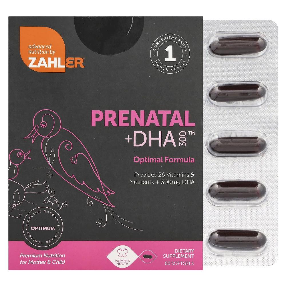 잘러 <b>프리네이탈</b> Prenatal <b>DHA 300</b> 소프트젤 120정