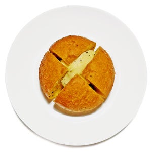 크림치즈 갈릭브레드 (6개입 마늘빵 4쪽 80g)