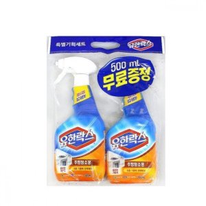 유한락스 주방청소용 500ml 세제 청소 주방 락스 정제 욕실