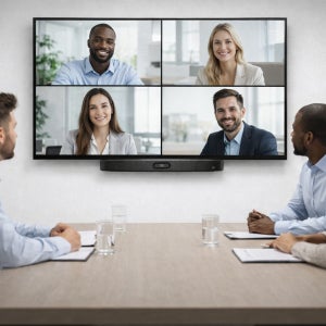 HP 폴리 스튜디오 V12 USB 소형 회의실 화상회의 시스템 비디오바 A9DD8AA