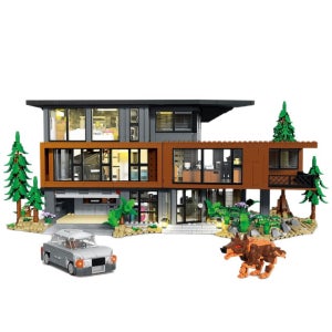 DK 80023 모듈러 트와일라잇 뱀파이어 빌라 호환블럭