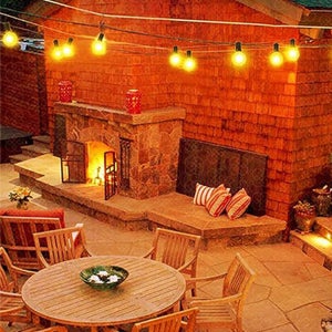 태양광 G40 알전구 트리전구 USB겸용 7M 10램프 줄조명 필라멘트 볼 전구