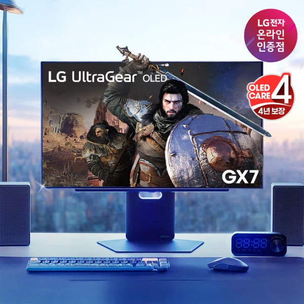 최대 74만 LG전자 GX7 27GX700A 67cm(27인치) OLED 게이밍모니터