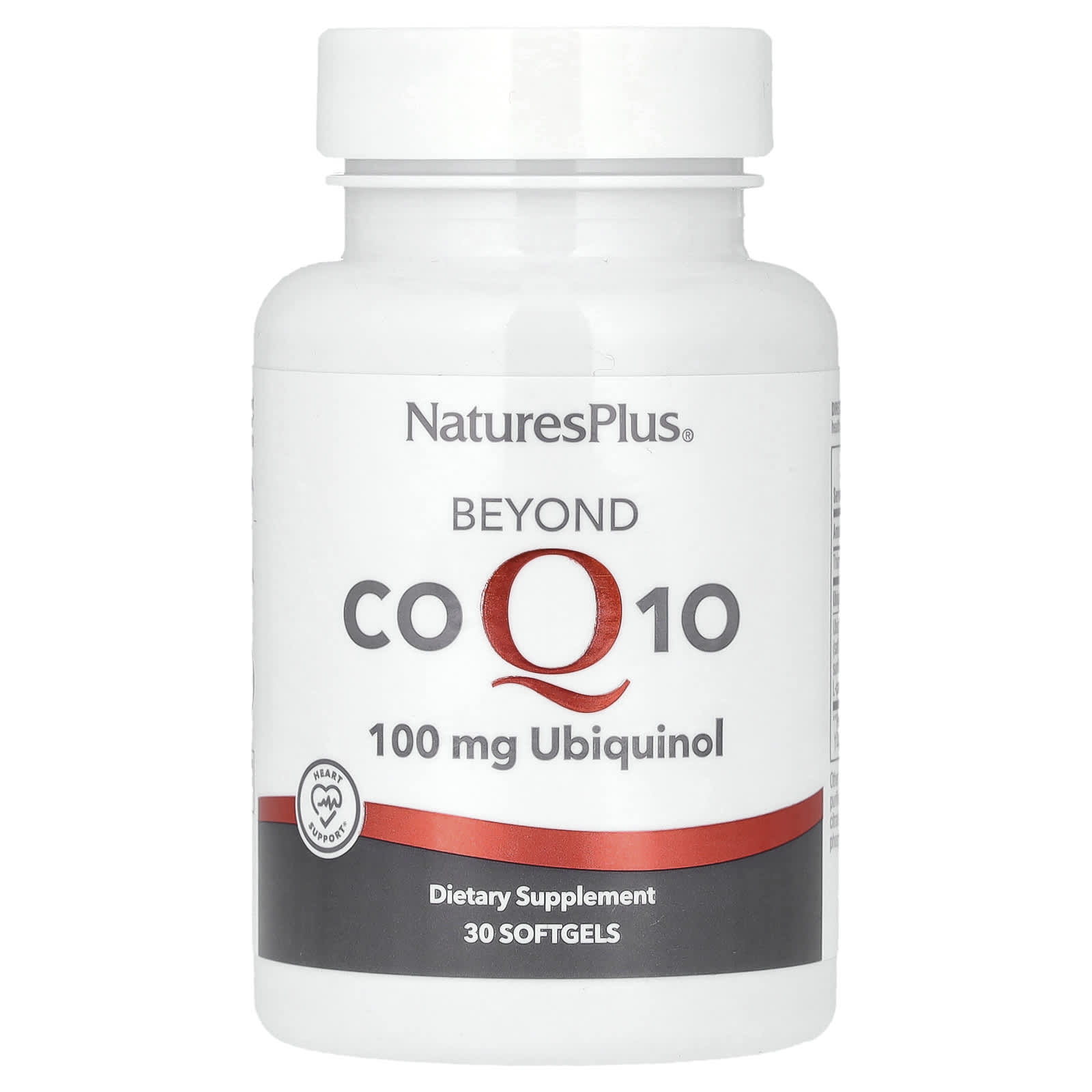 <b>네이처스플러스</b> Beyond 코큐텐 CoQ10 유비퀴놀 100mg 소프트젤 30정