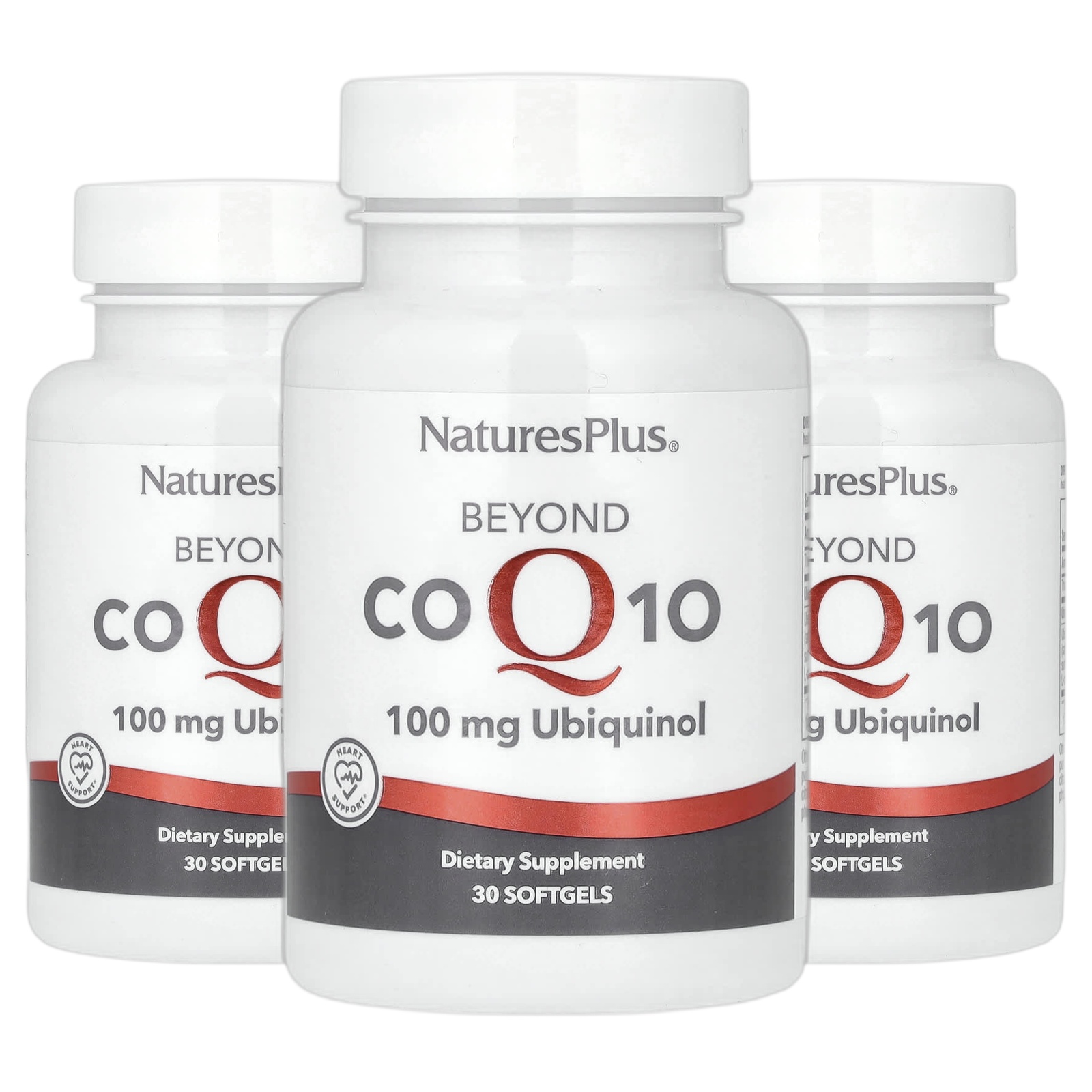 <b>네이처스플러스</b> Beyond 코큐텐 CoQ10 유비퀴놀 100mg 소프트젤 30정 2+1