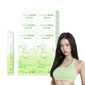 오늘부터 버닝워터 샤인머스캣맛 엘카르니틴 다이어트 보조제 음료 체지방감소 10포, 6개