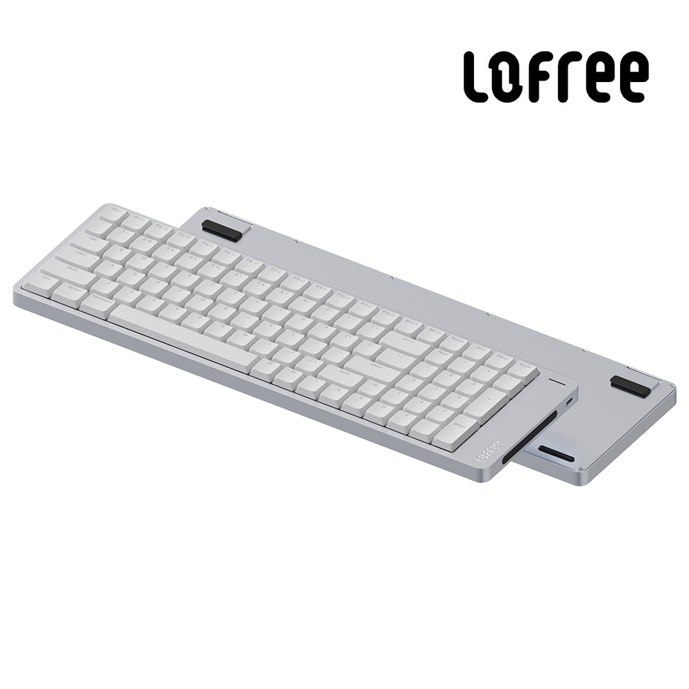 Lofree flow v2 기계식 키보드 실버