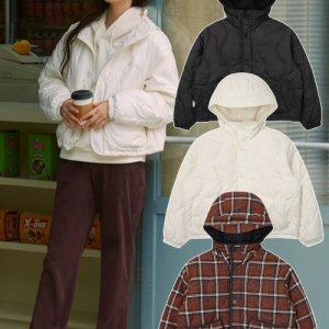 K2 여성 경량 수지 실크스타 패딩 구스 후드 점퍼