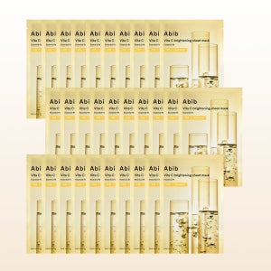 에센셜 핏 시트 마스크 비타 씨 미백, 10매, 3개