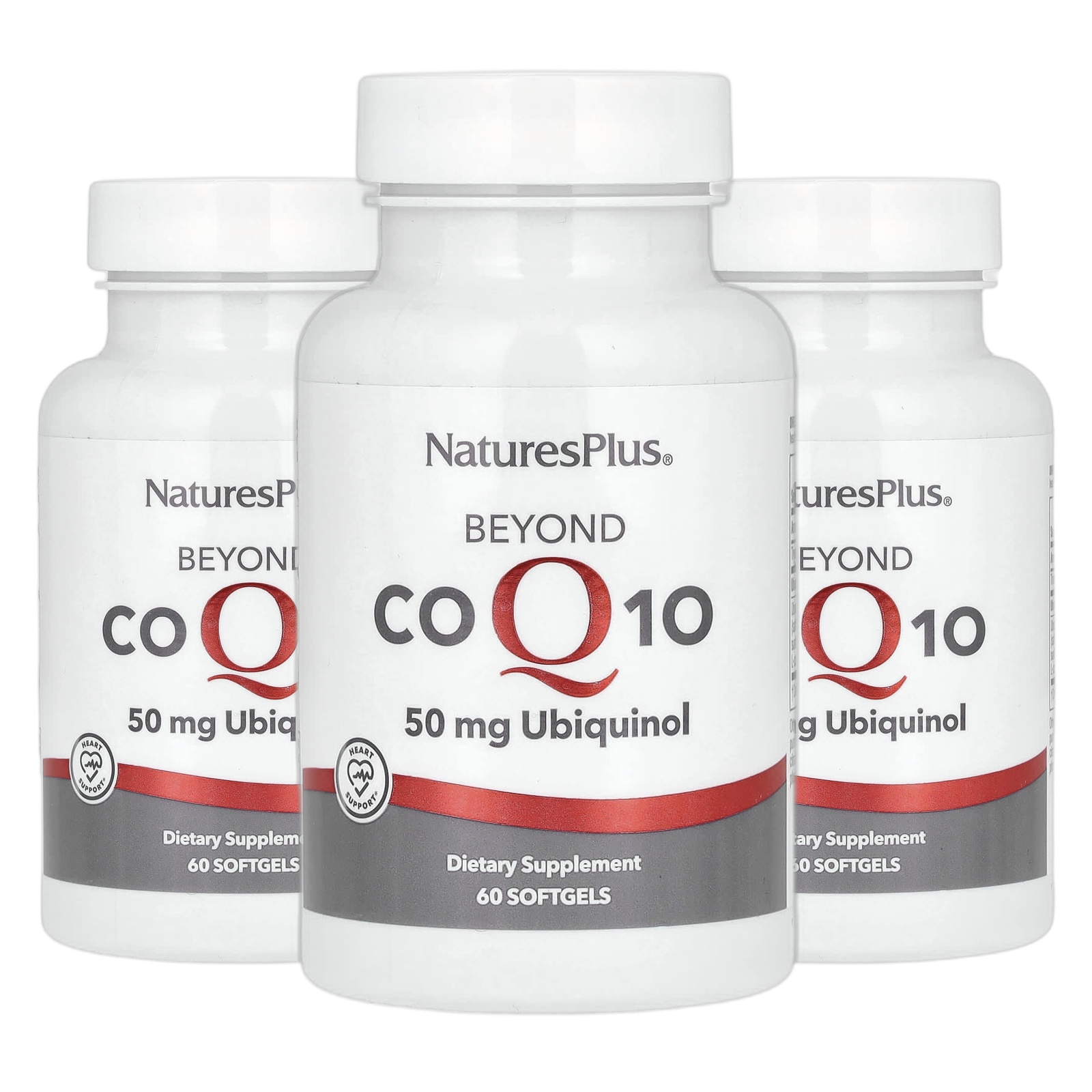 <b>네이처스플러스</b> Beyond 코큐텐 CoQ10 유비퀴놀 50mg 소프트젤 60정 2+1