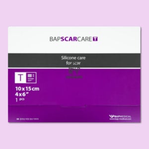 실리콘 겔 시트 흉터 관리 방지 습윤 방수 밴드 (10cm x 15cm, 1개)
