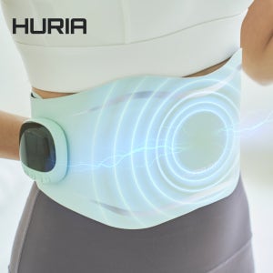 휴리아 나우핏 EMS 슬림 벨트 저주파 마사지기 복부 뱃살 옆구리 운동 온열 찜질 마사지