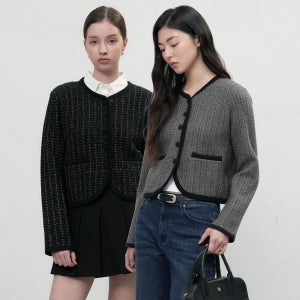 [제너럴아이디어 WOMAN] 뉴클래식 트위드 자켓 [2COL] / WBE3L09501