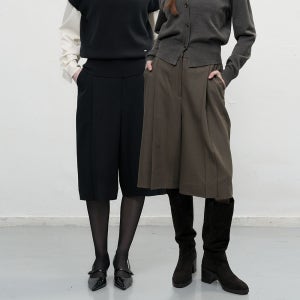 [제너럴아이디어 WOMAN] 플리츠 버뮤다 팬츠 [3COL] / WBE3L12505