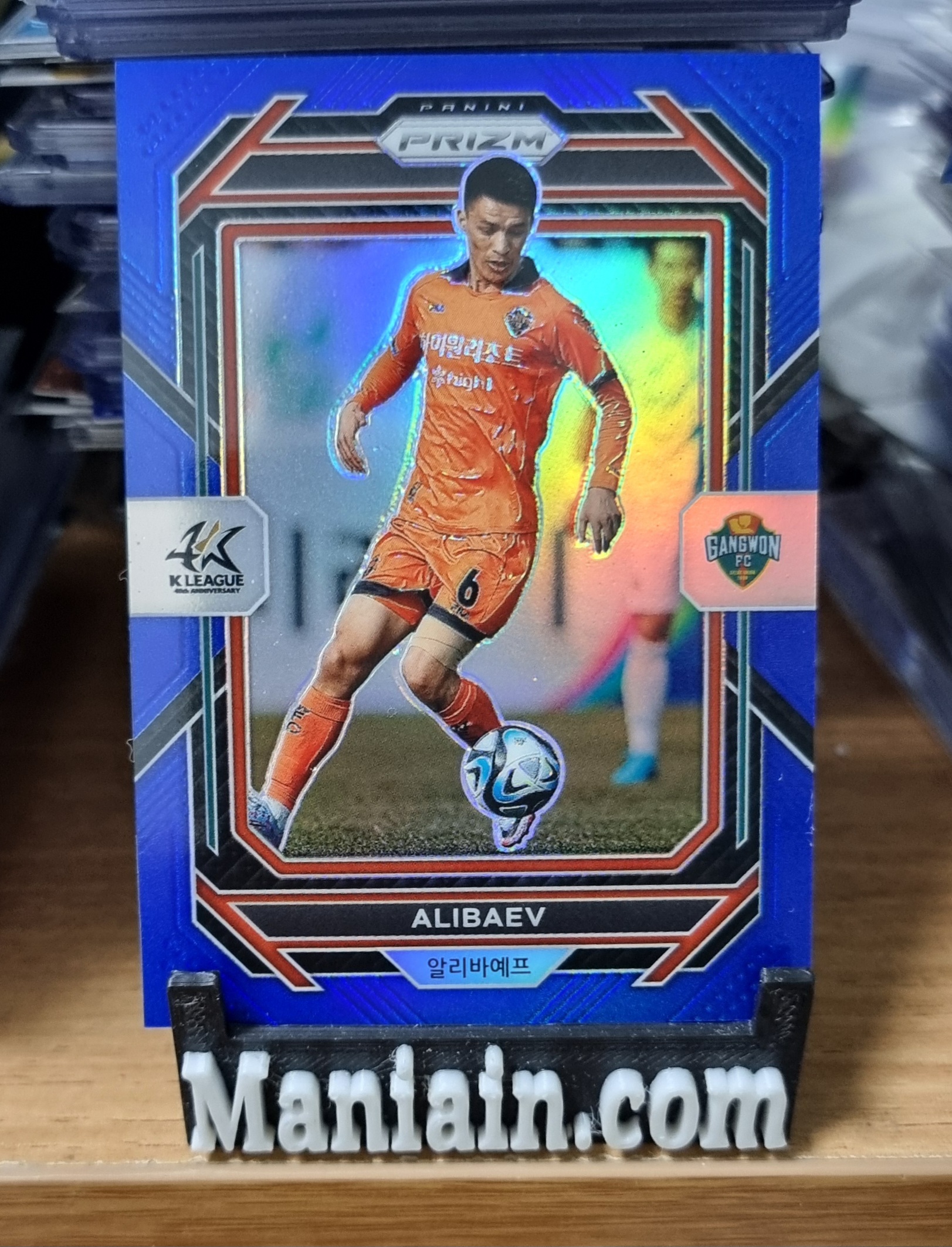 99한정판 알리바예프 2023 Panini K리그 Prizm Blue NO-53 축구카드