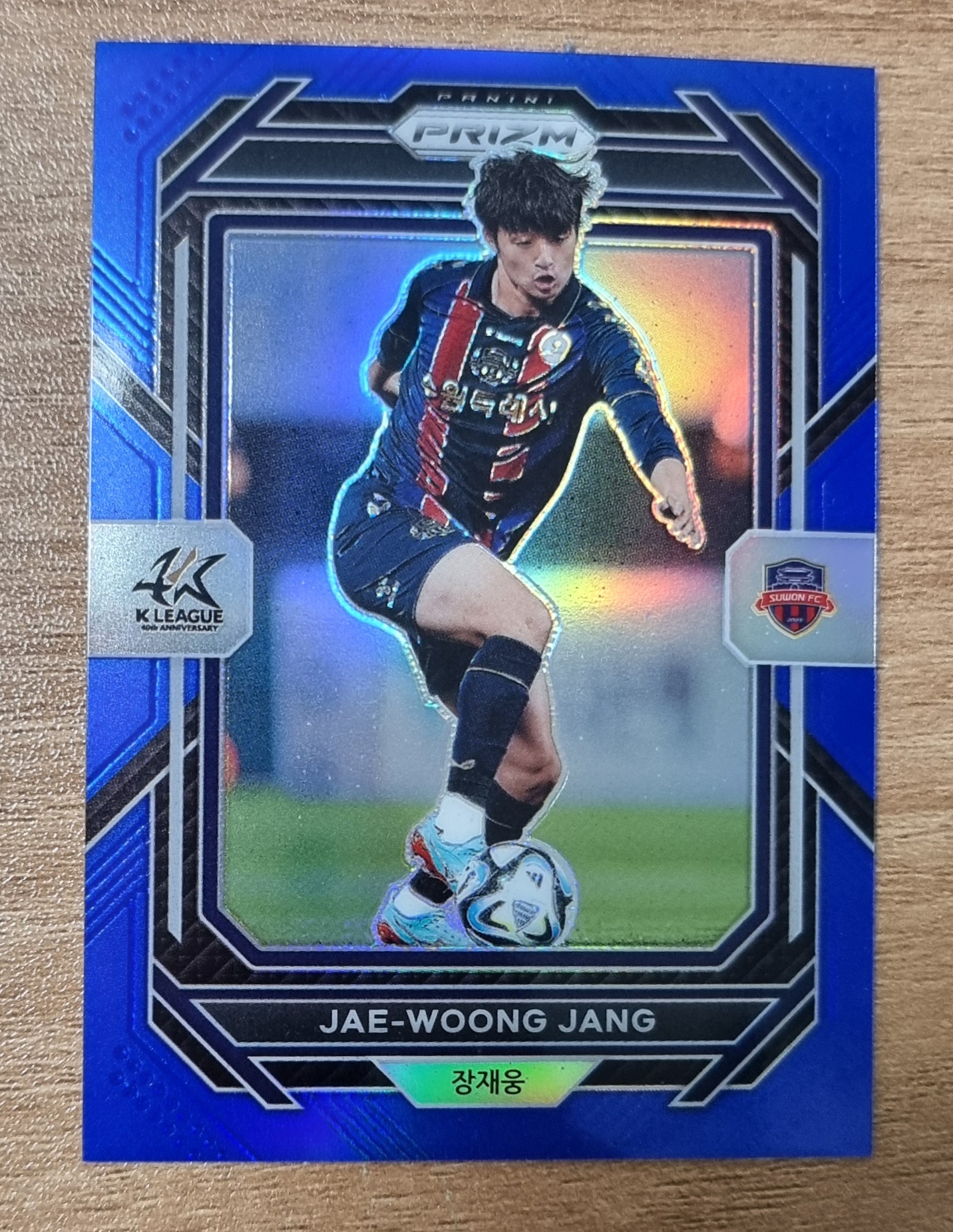 99한정판 장재웅 2023 Panini K리그 Prizm Blue NO-127 축구카드