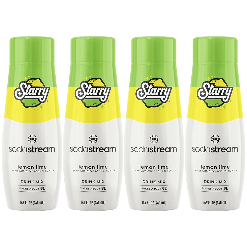 소다스트림 스타리 음료 믹스 440ml 4팩