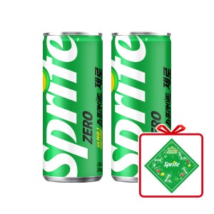스프라이트 제로 CAN 250ml 30개 + 반다나 앞치마 (옵션선택)