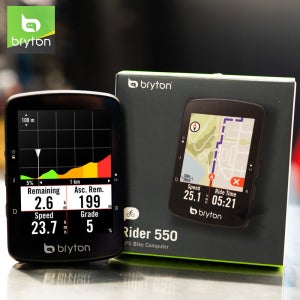 브라이튼 라이더 550 자전거 속도계 GPS 네비게이션