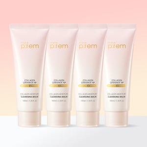 [4개묶음] 메이크프렘 콜라겐 모이스처 클렌징 밤 100ml 4개 (+괄사 증정)