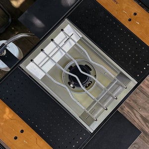 아베나키 파워 플랫버너 IGT테이블 고화력 액출 원버너플레이트