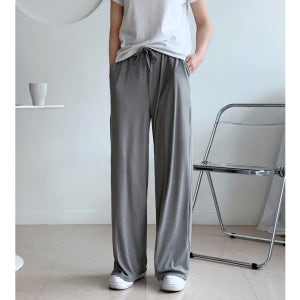 여름 여성 와이드 밴딩 팬츠 시원한 루즈핏 슬랙스 원데이핏 ONeday fit