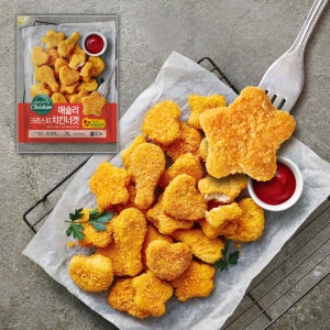 애슐리 크리스피 치킨너겟 1kg 순살 가라아게 아이반찬