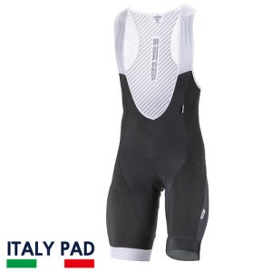 3D 블랙&화이트 4부 빕숏 스포츠 라이딩 자전거 의류 사이클 레깅스 하의