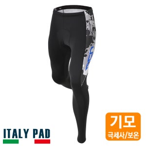 멀린 기모 9부 패드팬츠 스포츠 라이딩 자전거 의류 사이클 스판기모 레깅스 남여공용 하의