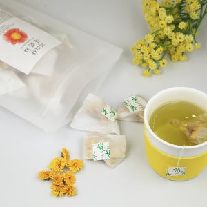 오가뷰 지리산 국화차 삼각티백 50개입 국산 친환경 생분해 티백