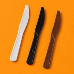 아렌 일회용 플라스틱 나이프 칼 2000개 케이크 샌드위치 배달 포장 위생 식기