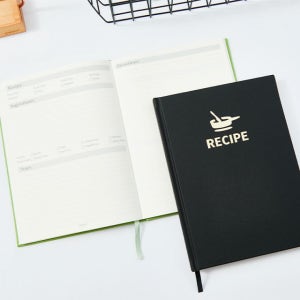 가죽 레시피 비법 음식 요리 비밀 메모장 기록 방법 셰프 요리사 레시피북 가죽 노트 공책
