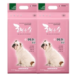 자연애 해우소 강아지 배변패드 향균, 50매입, 2개