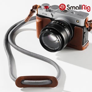 스몰리그 후지필름 X- E5 가죽 하프 케이스 키트 5449 브라운