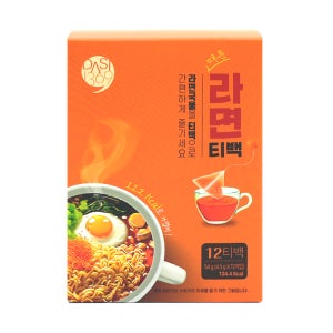 살림마루 매운 라면티백 12P 1박스