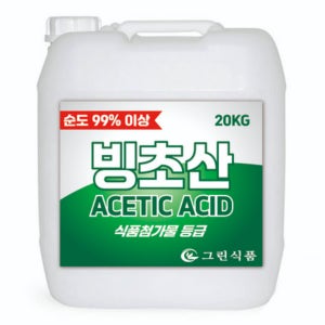빙초산 제초제 식용 식품 첨가물 천연 잡초 제거제 20kg