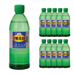 빙초산 제초제 식용 식품 첨가물 천연 잡초 제거제 180ml 10개