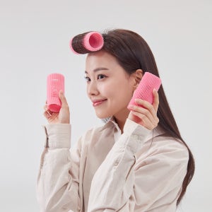 후크롤 독일제 대왕 헤어롤 앞머리 볼륨 롤 구르프 그루프 왕 뽕 셀프 파마 뿌리 정수리 펌 120X55