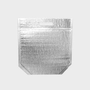 은박보냉팩 손잡이 스탠드형 34x36 100개 / 은박봉투 지퍼형