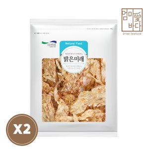 쥐포채 구운 1kg 2봉 상급 맥주안주 술안주 마른안주 국내가공 엄마애바다