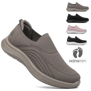행텐 남녀공용 경량 슬립온 운동화 워킹화