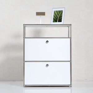 이가페 미드센츄리 모듈거실장 모노 1x3 투플로어 수납장