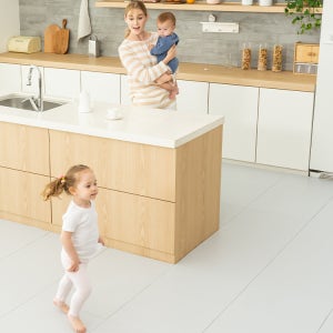 [리퍼] 2024년형 알집 TPU시공매트 코튼베이지 센터 50x50 퍼즐매트 층간소음 방지 거실 바닥 아기 유아