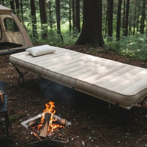 로티캠프 와이드 접이식 경량 휴대용 캠핑 야외 침상 야전 침대