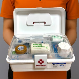 (21종) 중형 가정용 휴대용 구급함 구급상자 FIRSTAIDKIT 응급처치키트 구급가방