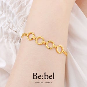 순금팔찌 11.25g(3돈) 24k 여자 컨택트 링 비벨