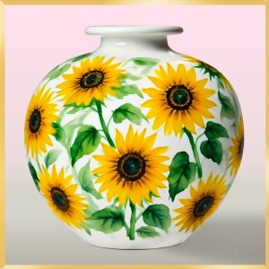 만월 달항아리 A 복들어오는 그림 액자 거실 인테리어 현관 안방 신혼부부 집들이 개업 선물