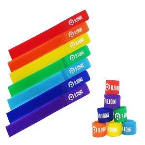 벨크로타이 찍찍이 케이블 전기선 정리용 스트랩 충전선 다회용 밸크로