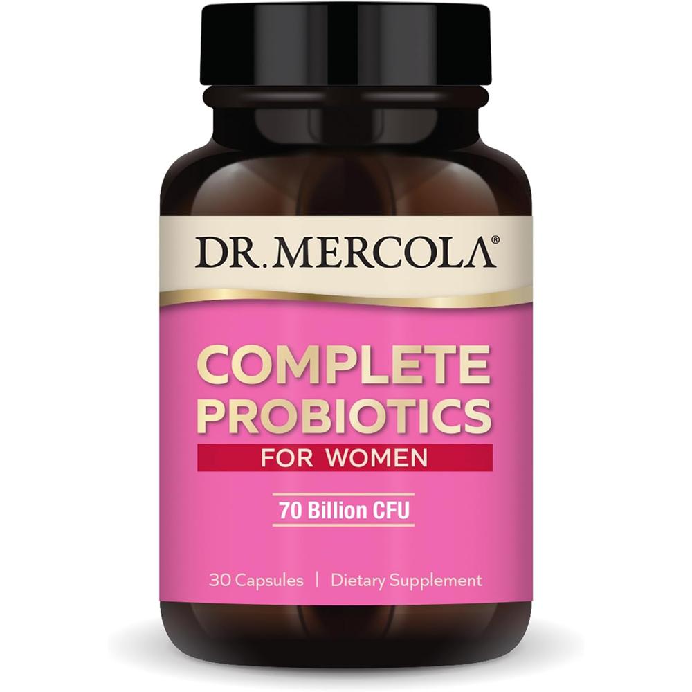 Dr. Mercola 닥터 머콜라 컴플리트 <b>프로바이오틱스 포 우먼</b> 30캡슐